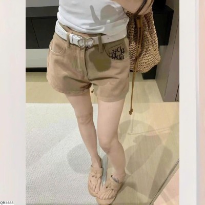 QM4663 QUẦN SHORT NỮ TONE NÂU