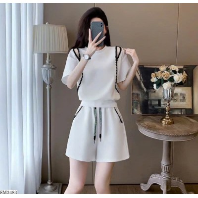 SM3483  SET BỘ CỘC TAY PHỐI VIỀN NỮ