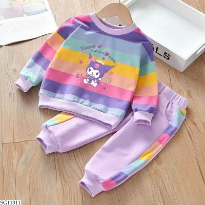 SG11311 BỘ NỈ KUROMI CHO BÉ GÁI