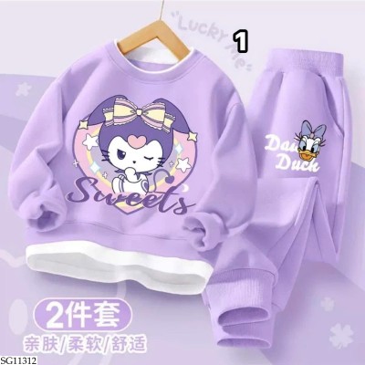 SG11312 BỘ NỈ CHO BÉ GÁI