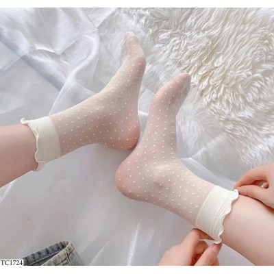 TC1724 SET 10 ĐÔI TẤT REN MỎNG NỮ
