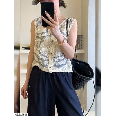 AM13565 ÁO GILE HOA ANNA NỮ