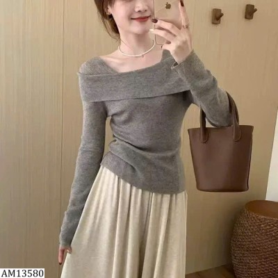 AM13580 ÁO DÀI TAY CỔ VẠT CHÉO