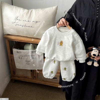 SG11308 SET NỈ CỔ TRÒN CHO BÉ