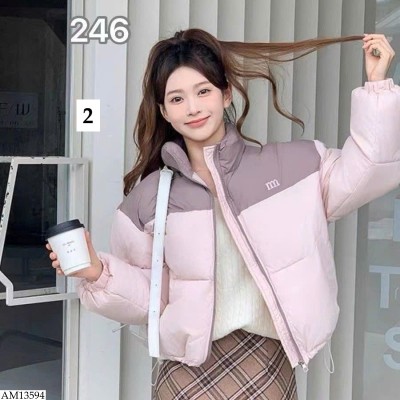 AM13594 ÁO PHAO PHỐI MÀU CHO NỮ
