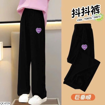 QG4328 QUẦN SUÔNG TIM CHO BÉ GÁI
