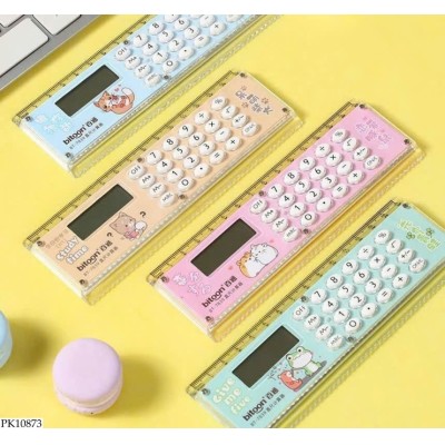 PK10873  THƯỚC KẺ KIÊM MÁY TÍNH MINI