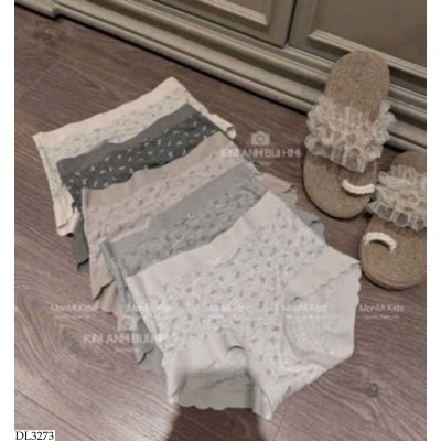 DL3273 SET 10C QUẦN LÓT HOA NHÍ NỮ