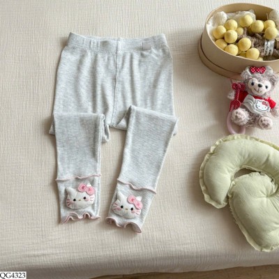 QG4323 QUẦN LEGGING MÈO KITTY BÉ GÁI