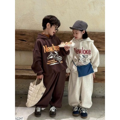 S2297 BỘ NỈ HÌNH CHÚ CHÓ CHO BÉ KUMAI.KIDS