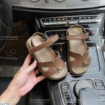 GG7946 SANDAL QUAI CHỮ H BG