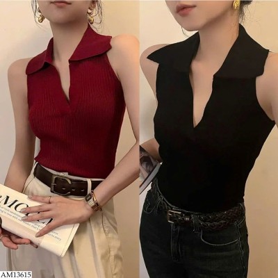 AM13615 ÁO SÁT NÁCH CỔ BẺ NỮ