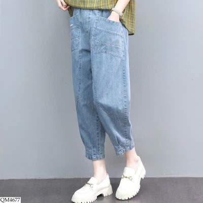 QM4677 QUẦN BAGGY JEAN NỮ