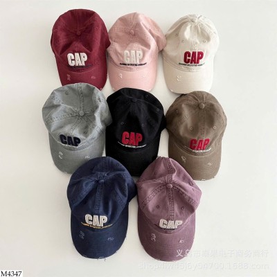 M4347 MŨ LƯỠI TRAI CHỮ CAP CHO BÉ