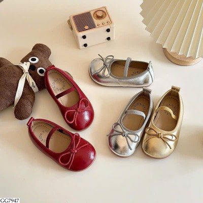 GG7947 GIÀY BÚP BÊ NƠ BÉ GÁI