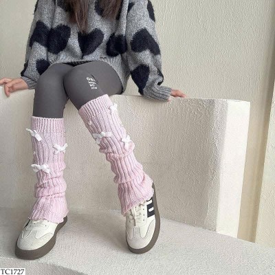 TC1727 TẤT ỐNG CHÂN ĐÍNH NƠ BG