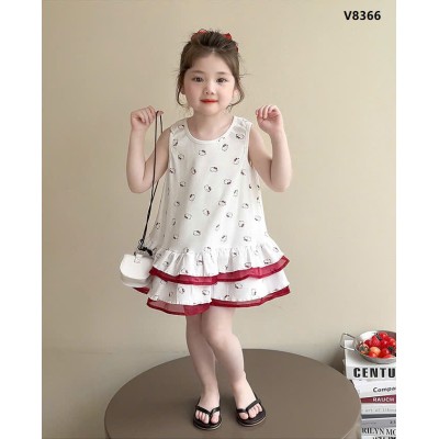 V8366 VÁY HELLO  KITTY BG