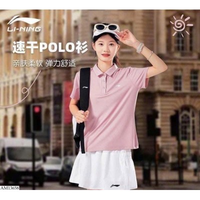 AM13658 ÁO POLO L.I.N.I.N.G CHO NỮ