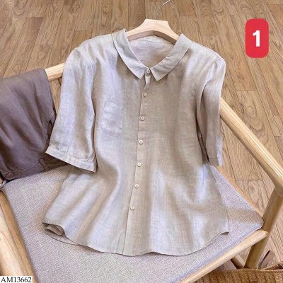 AM13662 ÁO SƠ MI TAY LỠ CHO NỮ