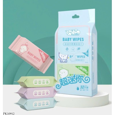 PK10912 SET 3 TÚI KHĂN GIẤY ƯỚT MINI