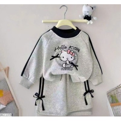 SG11378 SET NỈ HỌA TIẾT NƠ CHO BÉ