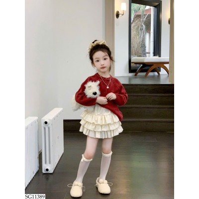 SG11389 SET ÁO CARDIGAN MIX CV TẦNG BG