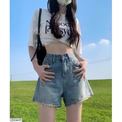 QM4695 QUẦN SHORT JEAN TÚI RÁCH 
