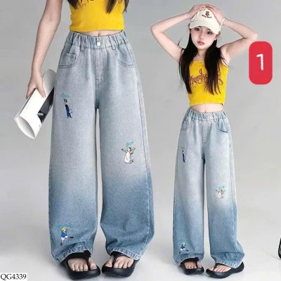 QG4339 BST QUẦN JEAN BÉ GÁI SIZE  ĐẠI