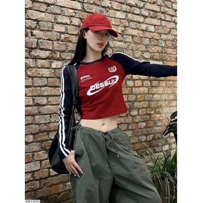 AM13691 ÁO PHÔNG DESSUU CROPTOP
