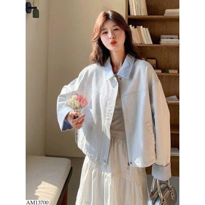 AM13700 ÁO KHOÁC JEAN MỎNG CHO NỮ