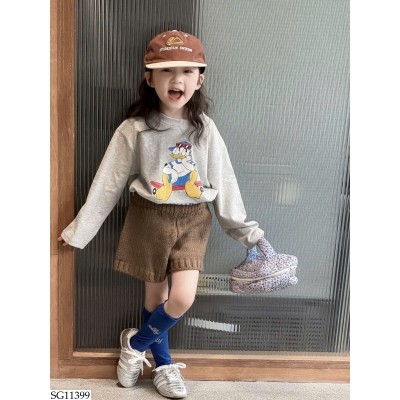 SG11399 SET ÁO HOẠT HÌNH MIX SHORT LEN BG