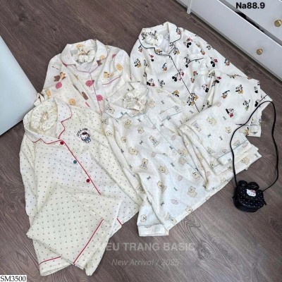 SM3500 BỘ PIJAMA HOẠT HÌNH NỮ