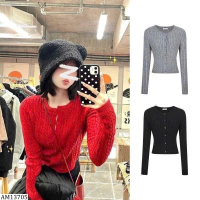 AM13705 ÁO LEN CARDIGAN DÁNG ÔM