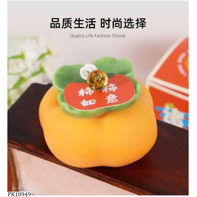 PK10949 SET 2 HỘP NẾN QUẢ HỒNG