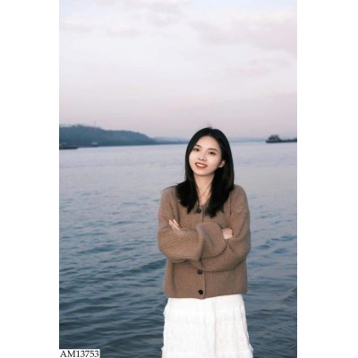 AM13753 ÁO LEN CARDIGAN CHO NỮ
