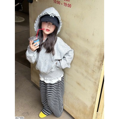 AG7486 ÁO KHOÁC NỈ AMBBKIDS
