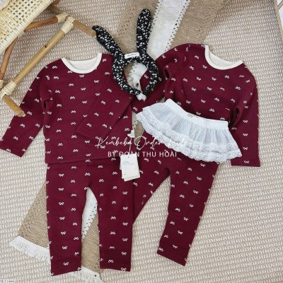 SG11444  BỘ DÀI TAY MẶC NHÀ CHO BÉ
