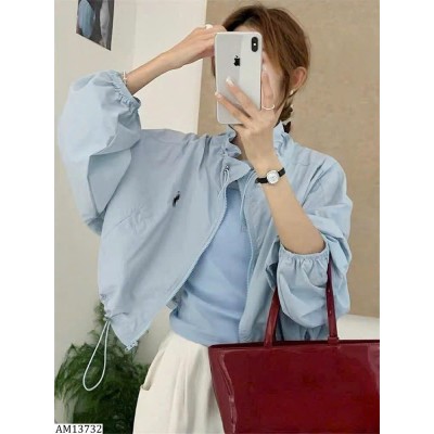 AM13732 ÁO KHOÁC GIÓ NGỰA THÊU