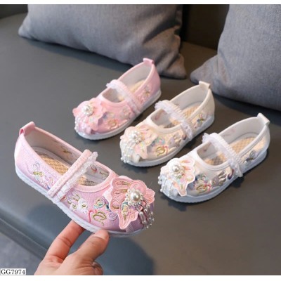 GG7974  GIÀY HÀI ĐÍNH NGỌC CHO BÉ