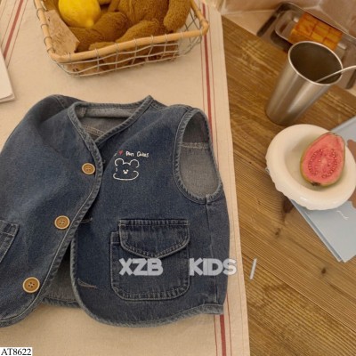 AT8622 ÁO GILE JEAN GẤU BT