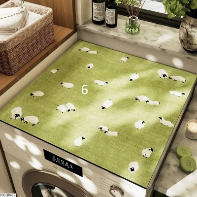 PK10969 THẢM CHE BỤI MÁY GIẶT TỦ LẠNH CỰC XINH