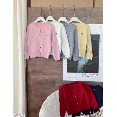 AG7529 ÁO CARDIGAN AMBB HỌA TIẾT THÊU CHO BÉ