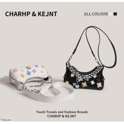 TM6260  TÚI BAGUETTE HOA HÃNG CHARHP&KEJNT