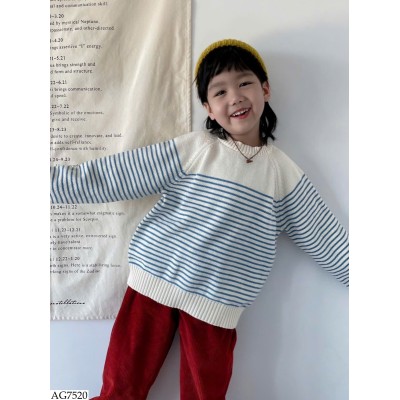 AG7520 ÁO LEN SỌC XANH MTINYQUEEN