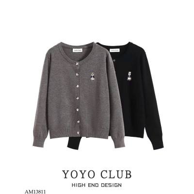 AM13811 ÁO KHOÁC CARDIGAN LEN YOYO CLUB