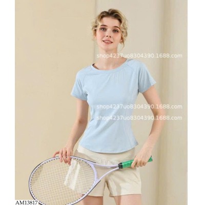 AM13817 ÁO THỂ THAO CỘC TAY CHO NỮ