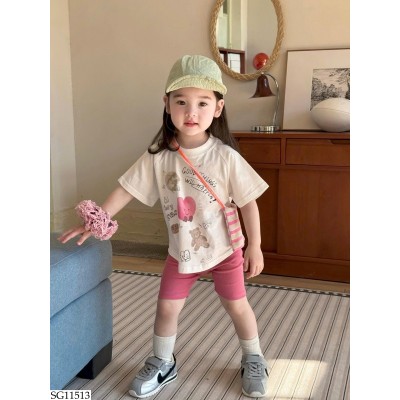 SG11513 SET ÁO PHÔNG MIX QUẦN LEGGING BG