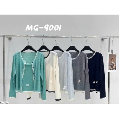 SM3522 SET ÁO 2 DÂY PHỐI KHOÁC MỎNG NỮ