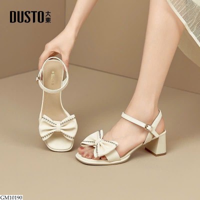 GM10190 DÉP NƠ CAO GÓT DUSTO NỮ