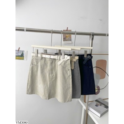 VM3080 CHÂN VÁY NGẮN DENIM CHO NỮ